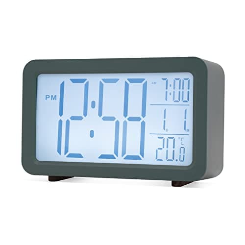 Image of Acctim Harley Superbrite® Modern Digital Alarm Clock (Storm Blue)