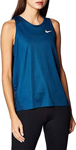 Image of Nike Miler Tank - Black/Reflective Silver, X-Large