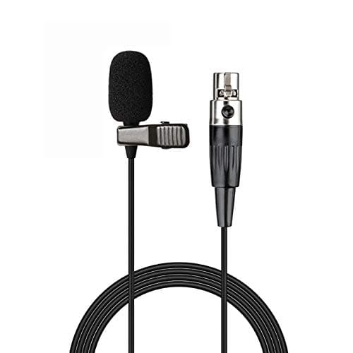 Image of Sujeetec Lavalier Microphone Lapel Microphone Compatible with AKG Samson Wireless Transmitter - Unidirectional Condenser Mic - Mini XLR TA3F Plug