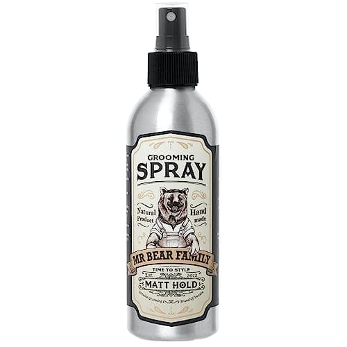 Image of Texturising Mens Hair Spray – Medium Hold Matte Finish Dry Texture Sprays for Men – Anti Dandruff Styling Hairspray Contains Beeswax + Carnauba Wax + Pro Vitamin B5 for Flexible Hold And Control 200ml