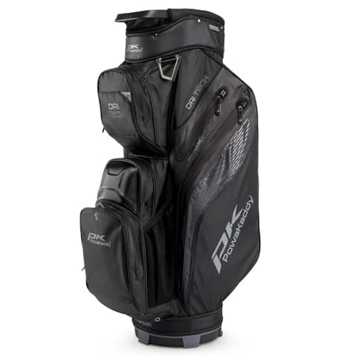 Image of Powakaddy Dri Tech Cart Bag - Stealth Black - One Size
