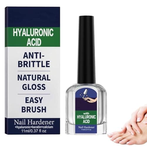 Image of Hyaluronic Acid Nail Care with Vitamin E & Jojoba Oil, Intense Moistures Treatment for Strong Hydrated Nails, Nourishing Cuticle Serum for Daily Nail Maintenance (1 Pcs)