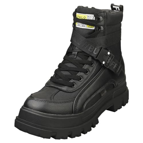 Image of Buffalo Vegan nappa boots Aspha Com1