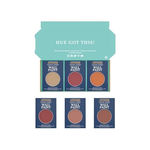 Image of Rust-Oleum Wall Paint in Chalky Finish - Fiery Shades Tester Box
