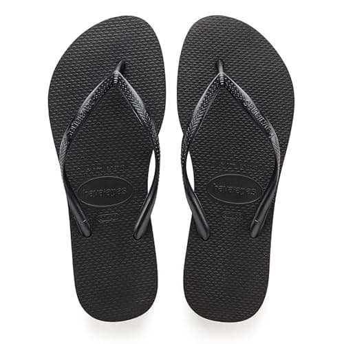 Image of Havaianas Slim Women Flipflop Black 6.5/7 UK