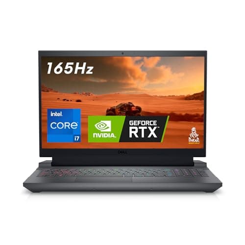 Image of Dell G15 5530 15.6" FHD 165Hz Gaming Laptop, Intel Core i7-13650HX, NVIDIA GeForce RTX 4060-8GB, 16GB RAM DDR5, 1TB SSD, Windows 11 Home, English-UK-Irish Qwerty Backlit Keyboard, Dark Shadow Grey