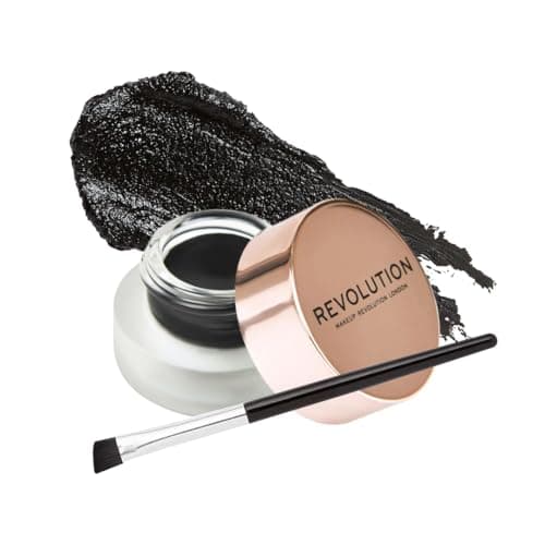 Image of MakeUp Revolution Revolution Gel Eyeliner Pot with Brush