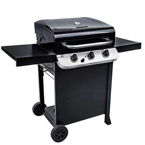 Image of Char-Broil Gas BBQ Convective 310 B - 3-burner Barbecue with Cast Iron Grates, Stainless Steel Burners - Ideal for Outdoor Cooking, Garden, Balcony and Patio
