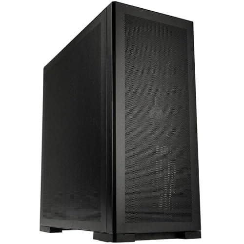 Image of Kolink Unity Meshbay Performance Mesh MID-Tower Case – Black, ATX/Micro‑ATX/Mini‑ITX, Mesh Front & Side Panels, 400 mm GPU Clearance