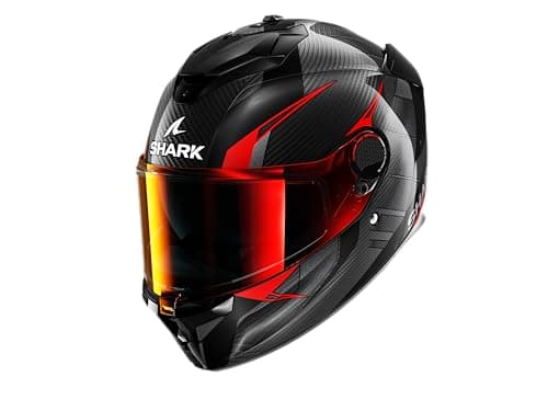Image of Shark Spartan GT Pro Kultram Carbon Helmet, black/red, S (55/56)