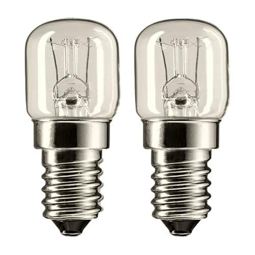 Image of kanta 2 X PYGMY LAMP Bulb 15 WATT SES Cap E14 Oven LAMP 300*C