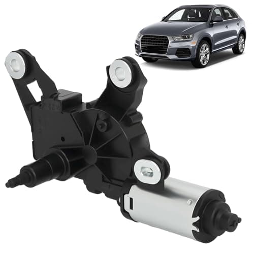 Image of Rear Windshield Wiper Motor Compatible with Audi A1 A6 A6 Allroad Q3, Replaces 4G9955711A, 4G9955711C, 8U0955711A