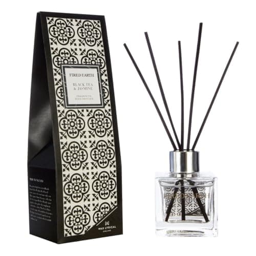Image of WAX LYRICAL Fired Earth Black Tea & Jasmine Reed Diffuser, 100ml, Small
