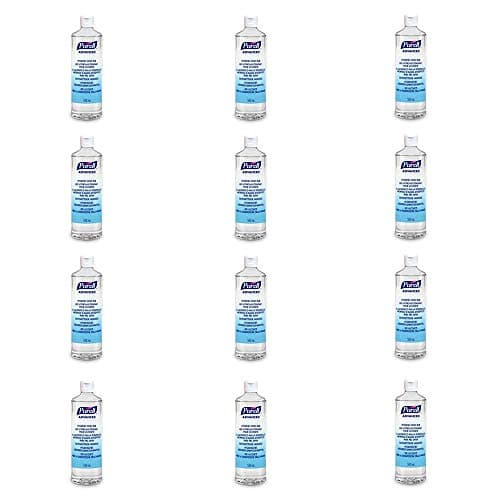 Image of Purell Advanced Hygienic Hand Sanitiser (12 x 500ml Bottles)