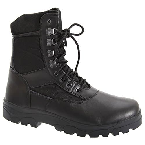 Image of Grafters G-FORCE Unisex Non-Safety Combat Boots Black