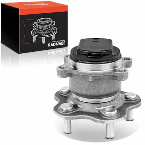Image of Frankberg 1x Wheel Bearing Hub Wheel Hub Rear Axle Compatible with Qashqai +2 I J10 JJ10E NJ10 1.5L-2.0L 2007-2013 X-Trail T32 1.3L-2.5L 2007-2021 Replace# 43202JG000