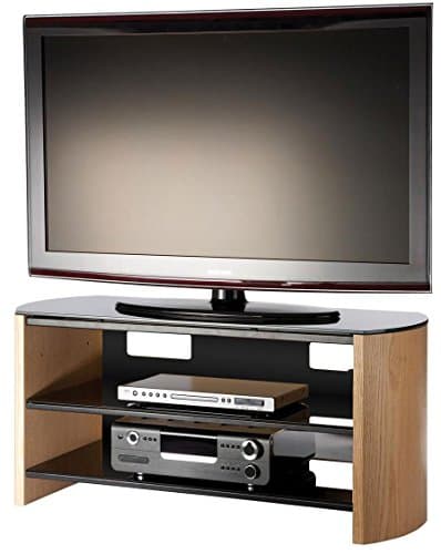 Image of Alphason Finewoods TV Stand 1100 - Light Oak, 1100 X 455 X 505 mm