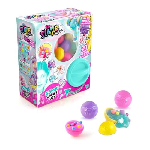 Image of So Slime ASMR Surprise Box – 20 Slime Dispenser Balls with Compounds & Decorations – Vending Machine Unboxing Experience – Sensory Mix & Match Toy Ages 6+
