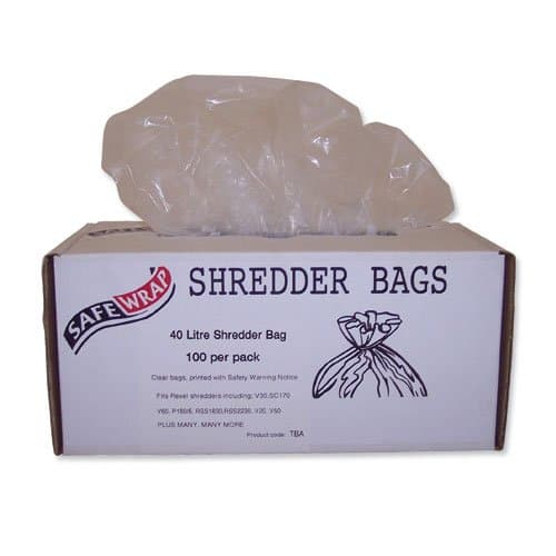 Image of Robinson Young RY0470 - Safewrap Shredder Bags 40L PK100