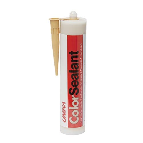 Image of Unika ColorSealant Acrylic Gap Filler 310ml – Flexible Waterproof Sealant for Laminate & Solid Wood Flooring, Paintable & Colour-Matched Flooring Sealant