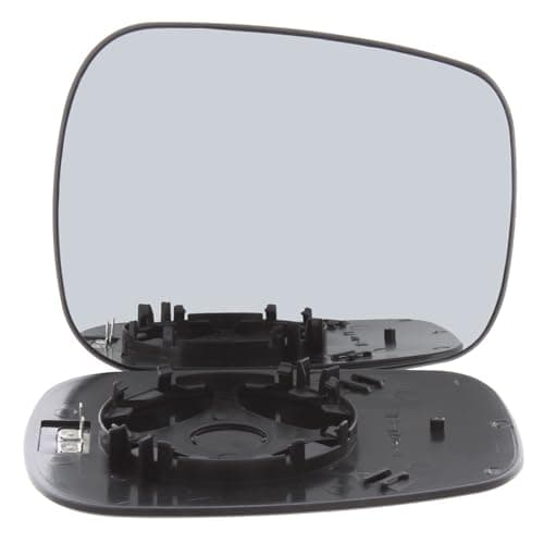 Image of XYZ Parts Wing Door Mirror Glass Heated Convex Compatible with Renault Kangoo Mk1 Van 2003-2008 Drivers Side Right Hand UK Replacement