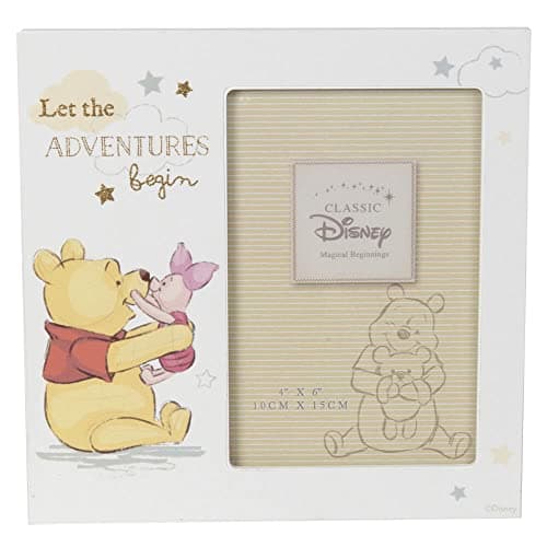 Image of Disney Magical Beginnings MDF 4' x 6' Photo Frame Pooh Adventure DI417, 200 g