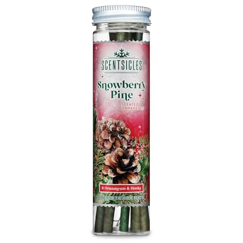 Image of Scentsicles Christmas Scent Sticks - Pack of 6 - Snowberry Pine