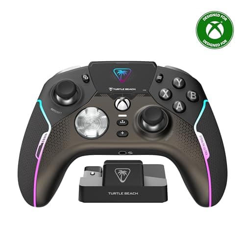 Image of Turtle Beach Stealth Ultra Wireless High Performance Gaming Controller with Rapid Charge Dock, Adjustable Triggers and Command Display. Officially Licensed for Xbox Series X orS, Xbox One and PC