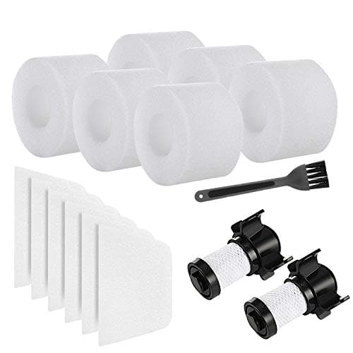 Image of IF200UK Replacement Filter Set Compatiable Shark duoclean Vacuum Cleaner IF200UKT IF250UKT, Shark HEPA Filter Kit Replaces Part # XPSTMF100 & XPREMF100