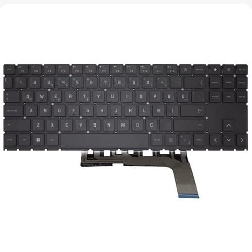 Image of Multilingual layoutRGB Colorful Backlit Keyboard for HP Omen 15-EN 15-EN1013DX Version 2 (Not fit for Version 1) (Türkçe F/Turkish F)