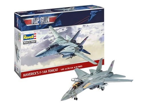 Image of Revell 03865 Maverick's F-14A Tomcat Top Gun 1:48 Scale Unbuilt/Unpainted Plastic Model Kit