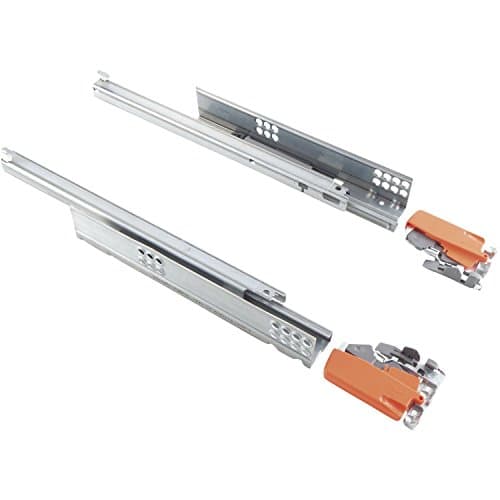 Image of BLUM Tandem Drawer Pull-Out 350 mm Partial Extension with Blumotion (= Soft Close); 1 Pair Including Coupling