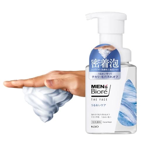 Image of Men’s Biore THE FACE Moisturizing Foaming Face Wash – Pore Care & Hydration – 200ml