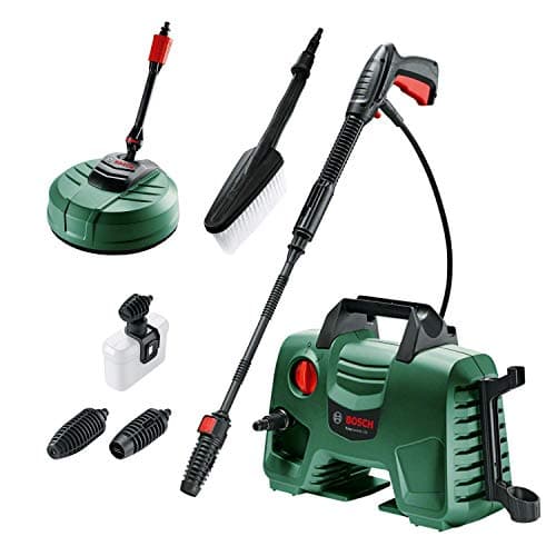Image of Bosch High Pressure Washer EasyAquatak 120 (1500W, Home and Car Kit Included, Max. Flow Rate: 350l/h, in Cardboard Box) - Amazon Exclusive