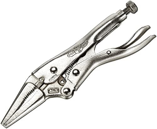 Image of IRWIN 1602L3 Visegrip Long Nose Plier 4in, Silver