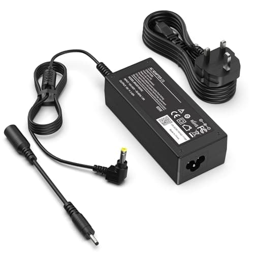 Image of Jippofu 65W Laptop Charger Compatible with Dynabook Satellite Pro C30-K C40-G C40-H C40-J C50-H C50-E C50D-B E10-S Toshiba Satellite C50 C50D C55 C655 C655D C675 C850 C855 C855D C875 AC Adapter