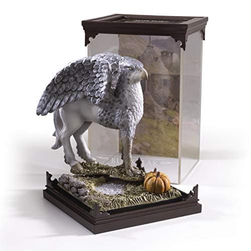 Image of The Noble Collection - Magical Creatures Buckbeak - Hand-Painted Magical Creature #6 - Officially Licensed 7in (18.5cm) Harry Potter Toys Collectable Figures - For Kids & Adults