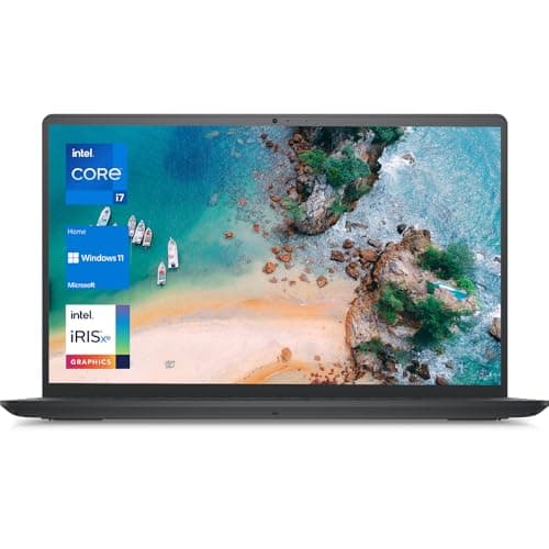 Image of Dell Inspiron 3520 15.6" FHD Laptop, Intel Core i7-1255U Processor, 16GB RAM, 1TB SSD, Webcam, HDMI, SD-Card Slot, Wi-Fi 6, Windows 11 Home, Black