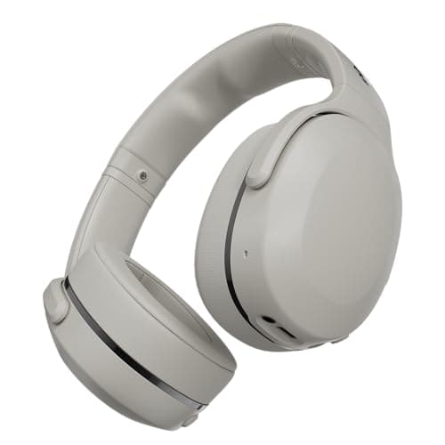 Image of Skullcandy Crusher 540 Active Wireless Bluetooth Headphones with Multi-Sensory Bass, Noise Isolating Over-Ear Fit, Sweat and Water Resistant, 40 Hours Battery, Microphone for iPhone Android - Concrete