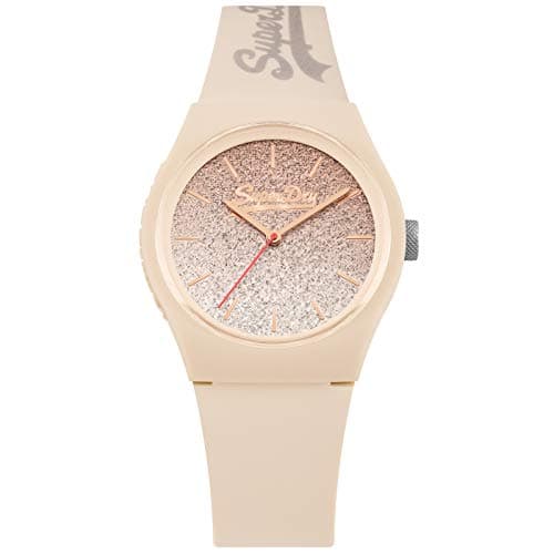 Image of Superdry SYL179C Women's Analogue Quartz Watch with Silicone Strap, Bracelet