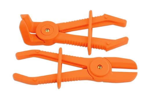 Image of Laser 5527 Flexible Hose Clamp Set 2pc, Orange
