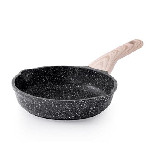 Image of Kordisen Non Stick Small Frying Pan for Egg, 20 cm Omelette Pans Nonstick, Healthy and Non-Toxic, PFOA Free