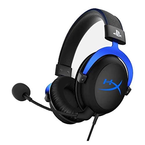Image of HyperX Cloud - Official PlayStation Licensed Gaming Headset for PS4 and PS5 with In-Line Audio Control, Detachable Noise Cancelling Microphone, Comfortable Memory Foam - Black
