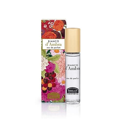 Image of Helan Bianco D'Ambra - Perfume for Women with Nutmeg Spicy Notes, Eau de Parfum for Women with Floral Hints, Travel Perfume Bottle, Holiday Essentials for Women, Feminine Fragrance, Made in Italy 10ml