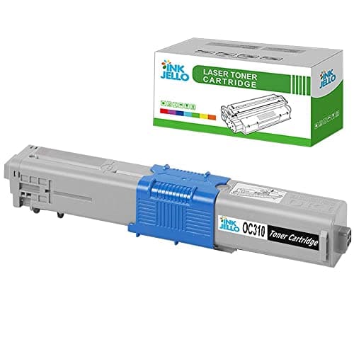 Image of InkJello Compatible Toner Cartridge Replacement for OKI C310 C330 C331 C510 C511 C530 C531 MC351 MC352 MC361 MC362 MC561 MC562 OC310BK (Black, Single-Pack)