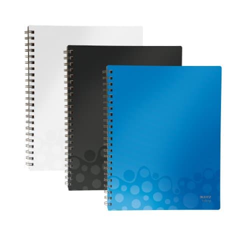 Image of Leitz Bebop Get Organised A4 Ruled Notebook - Assorted Colour