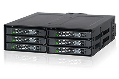 Image of ICY DOCK MB608SP-B ToughArmor Mobile Rack for Hard Drives and SSDs Black