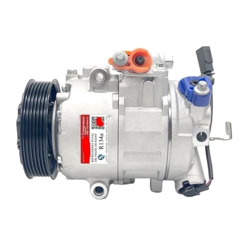 Image of AC Car Compressor ，Compatible for VW， Polo Skoda Fabia Seat A2 6Q0820808 6Q0820808A 8Q0820803R 6Q0820808G 6Q0820803，Automatic air Conditioning Compressor