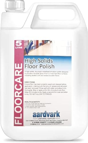 Image of High Solid Floor Polish - 5ltr