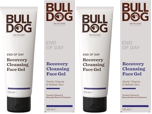 Image of Bulldog Skincare - End Of Day Recovery Cleansing Gel for Men | Face Wash | 125 ml (Pack of 2)